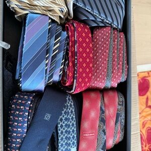 Box of DesignerTies.